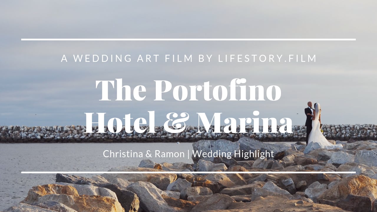 The Portofino Hotel & Marina Wedding Venue | Wedding Video Christina & Ramon