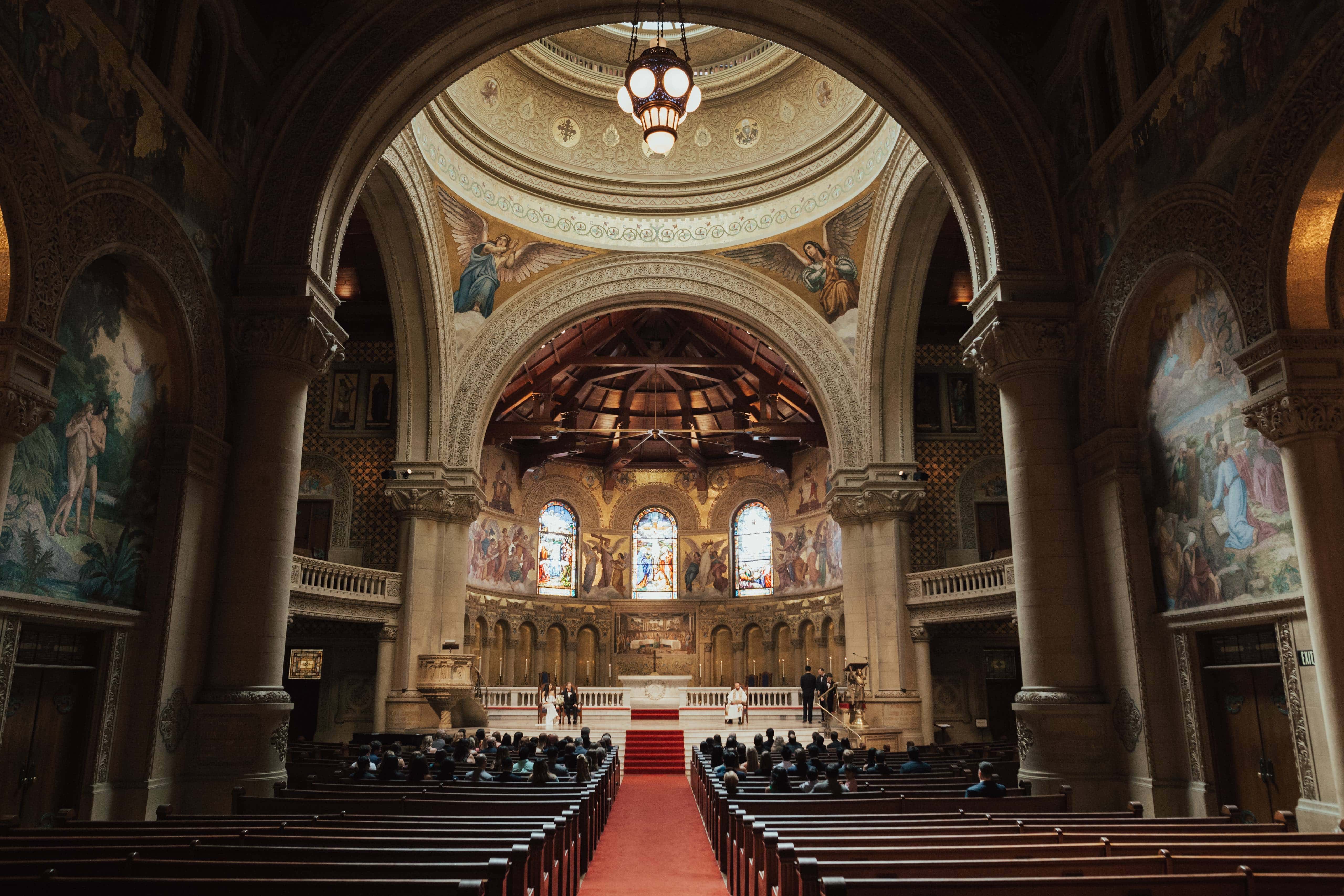 Stanford Memorial Church Wedding