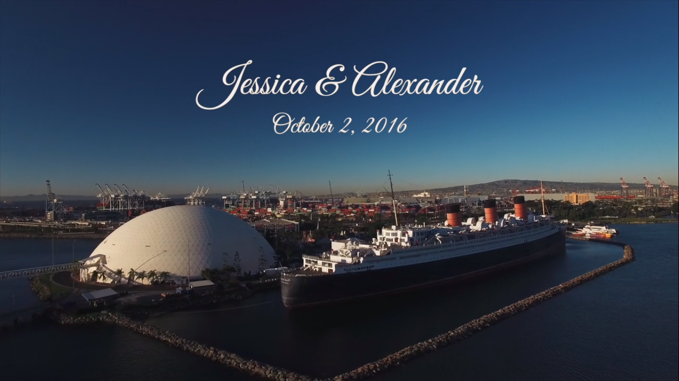 Wedding Video at RMS Queen Mary Wedding Venue | Jessica & Alexander Highlight