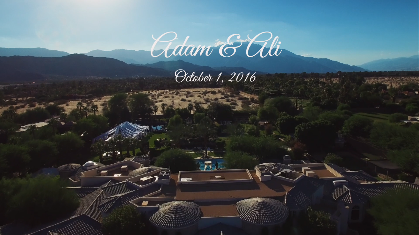 Wedding Video at Solomon Estate, Rancho Mlrage,CA Wedding Venue | Adam&Ali Highlight