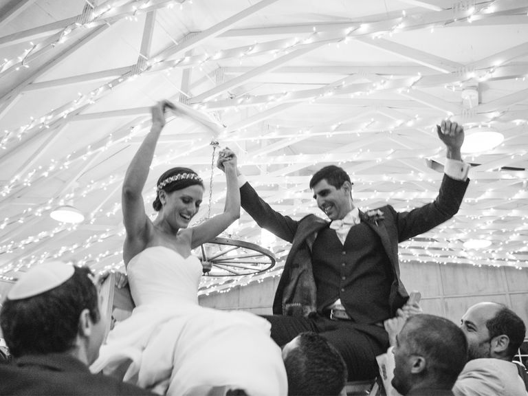 The Hora Dance Tradition | Jewish Wedding Photography - wedding photography in California - 1