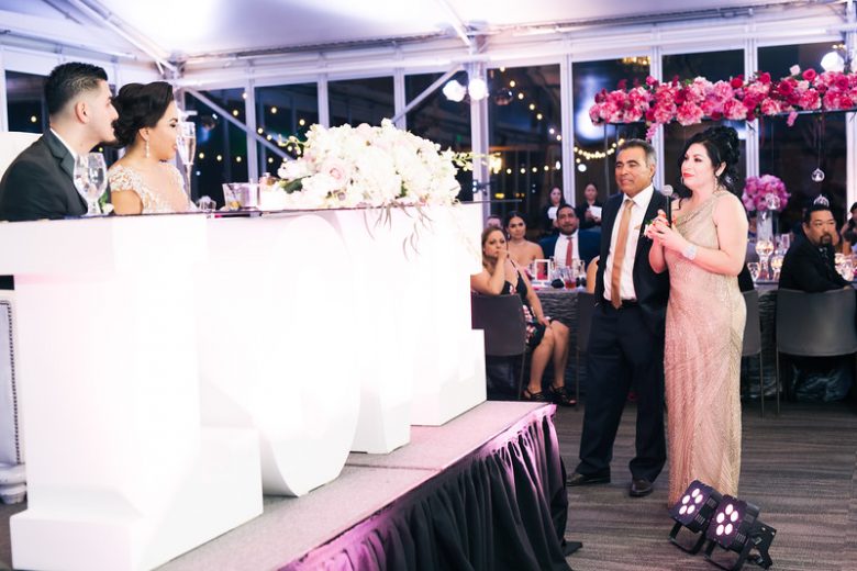Wedding Reception Timeline