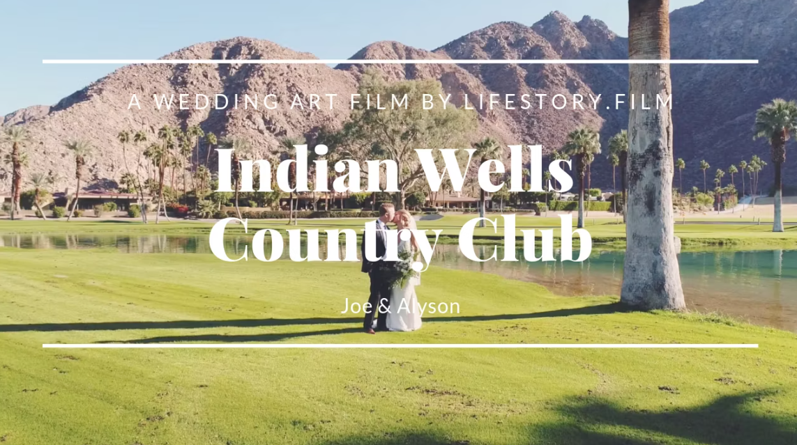 Indian Wells Country Club Wedding Venue | Wedding Video Joe & Alyson